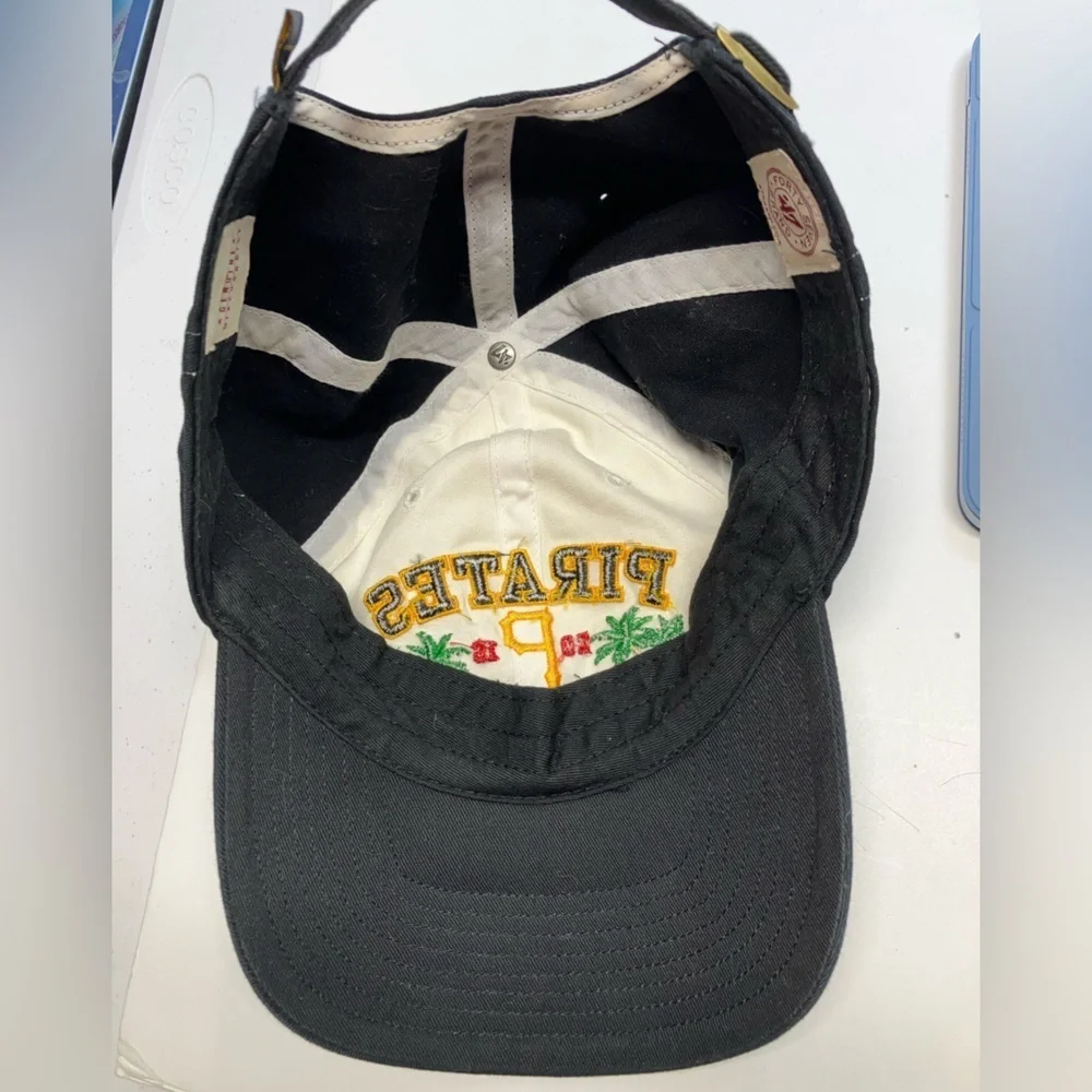 Pirates Spring Training (2015) Baseball Cap, OS, Black/White/Gold⚾️
